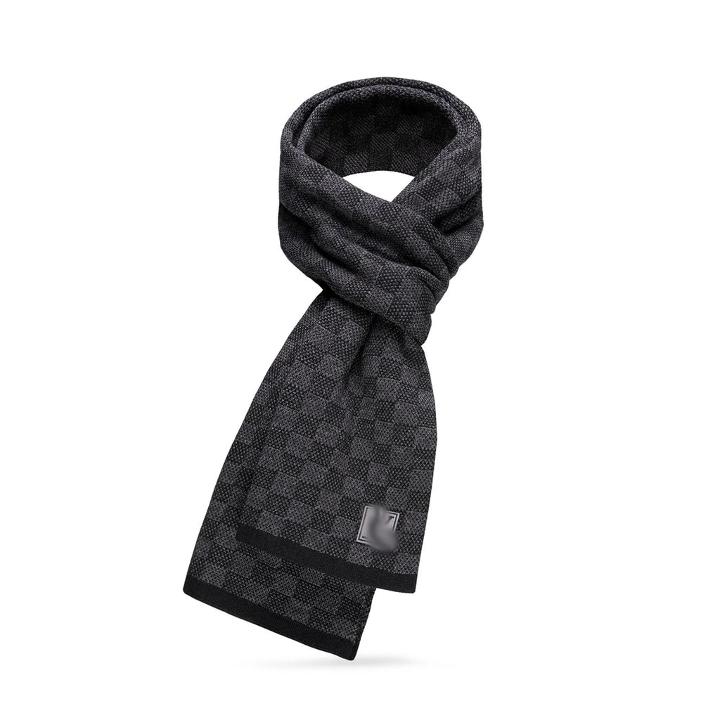 Mens Chequered Scarf "VL"
