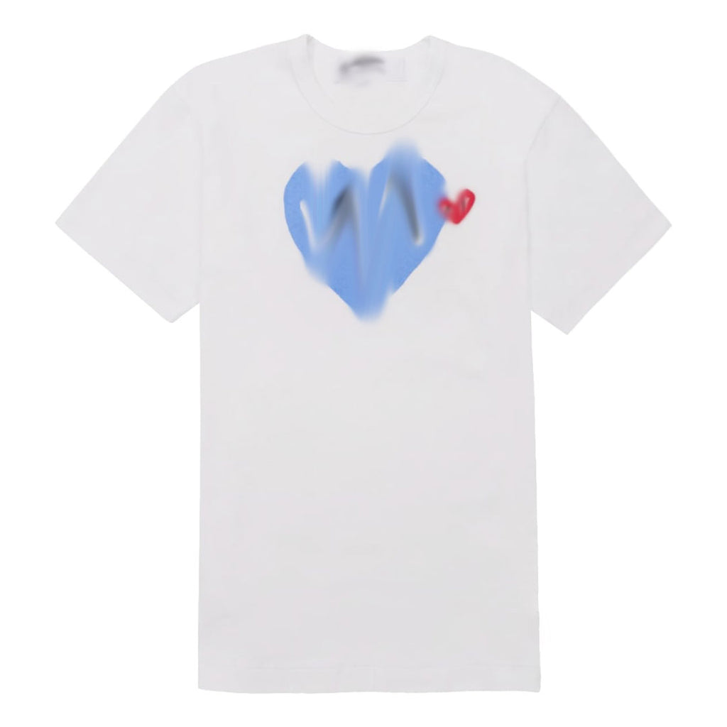 Mens White/Light Blue T-shirt “CDG”