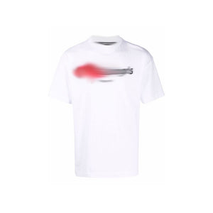Mens White/Red T-shirt “Angel”