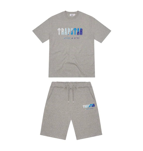 Mens Grey/Blue Shorts set "TStar"