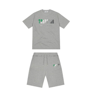 Mens Grey/Green Shorts set "TStar"